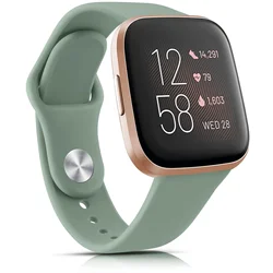 Silicone Sport Watch Band - Adjustable Wrist Strap for Fitness and Lifestyle (Olive green)