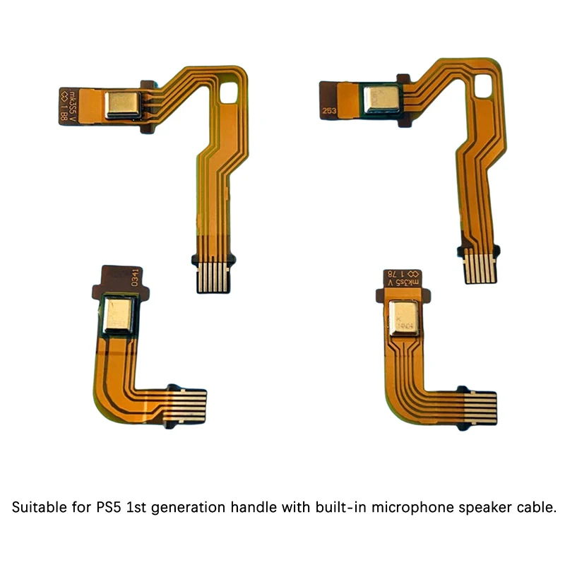 

For Playstation 5 Wireless Controller for PS5 Dual Sense Ribbon Cables with Flex Microphone