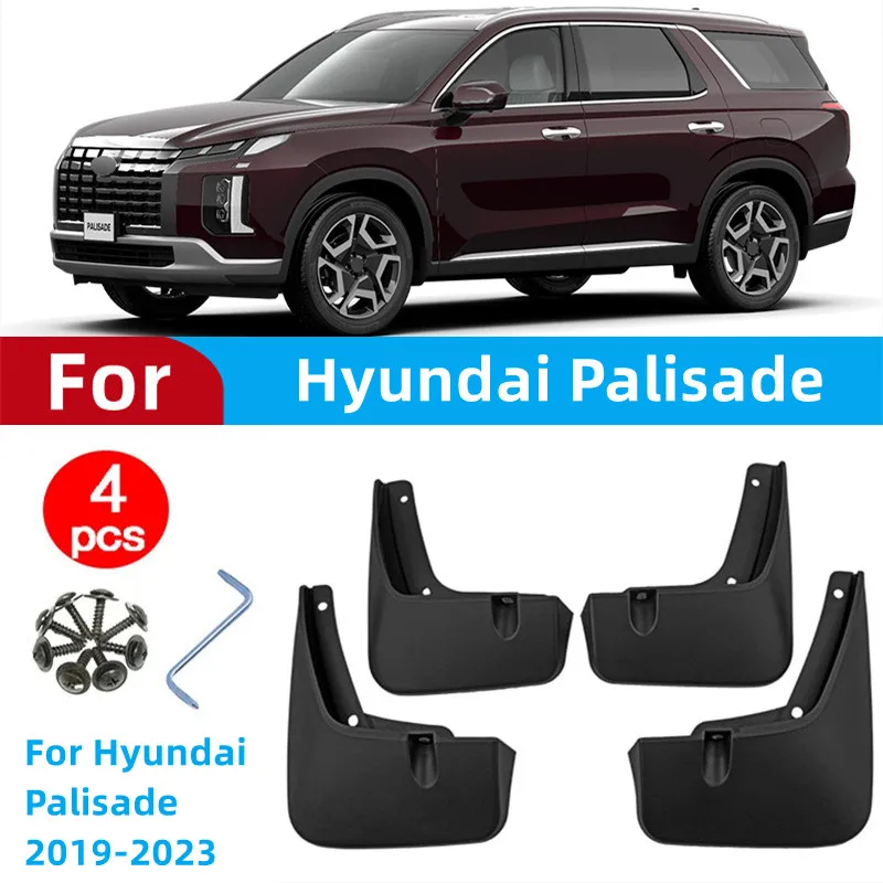 

4 шт., брызговики для Hyundai Palisade 2019-2023