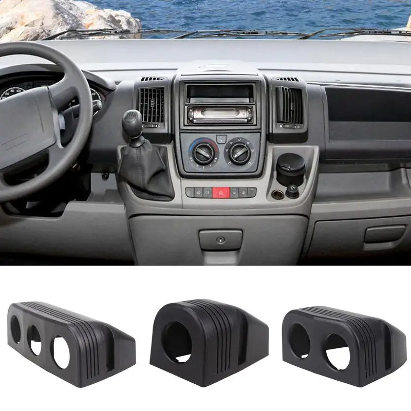 

USB Socket Panel Mount Car Power Outlet Socket Panel Mount Holder RV USB Charger Socket Tent Base Automobile USB Charger Switch