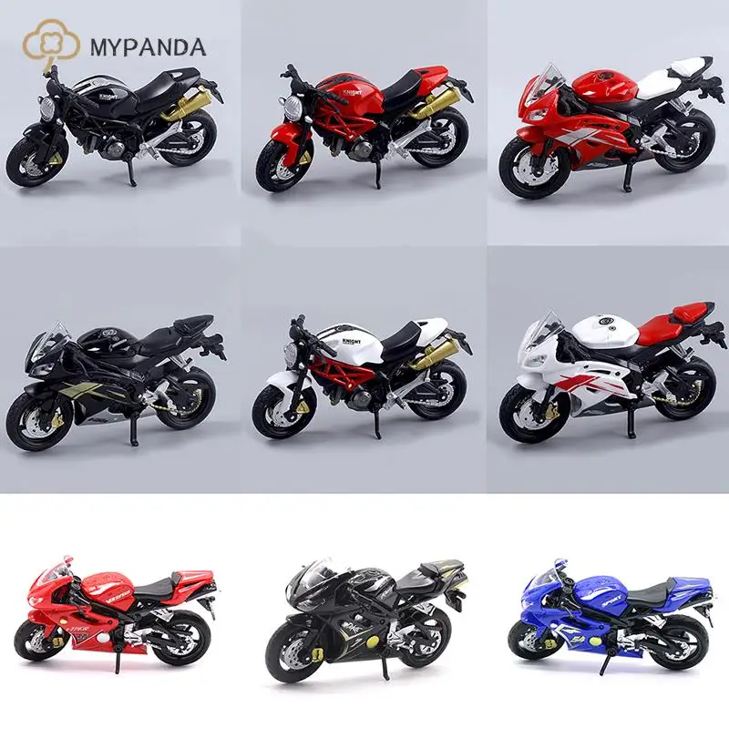 

1Pc 1:18 Ducati 696 Static Die Cast Vehicles Collectible Hobbies Motorcycle Model Toys
