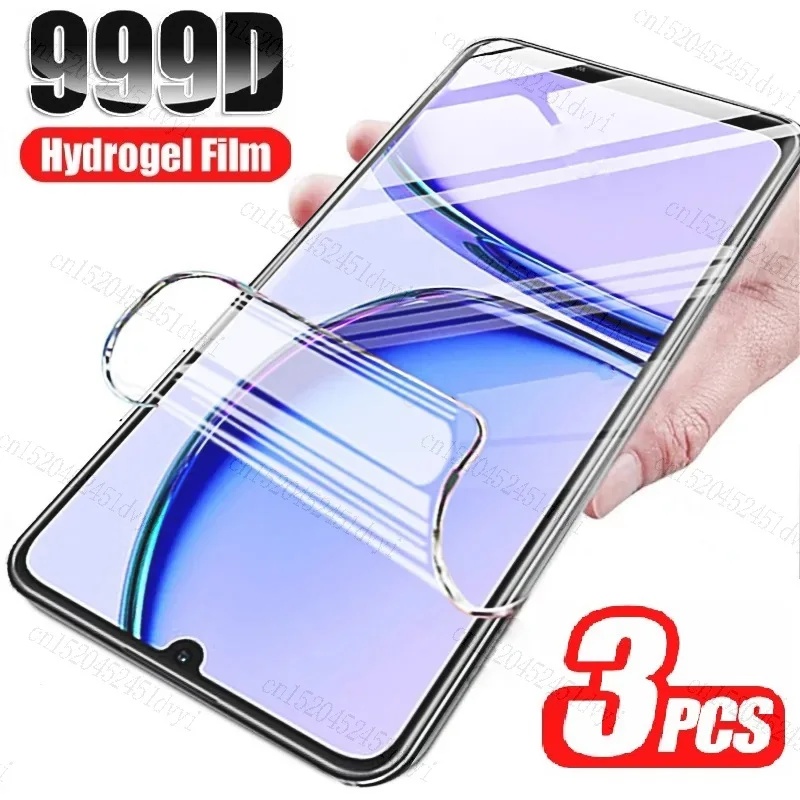3 шт., Гидрогелевая пленка для Realme C53 C51 4G Realme C55