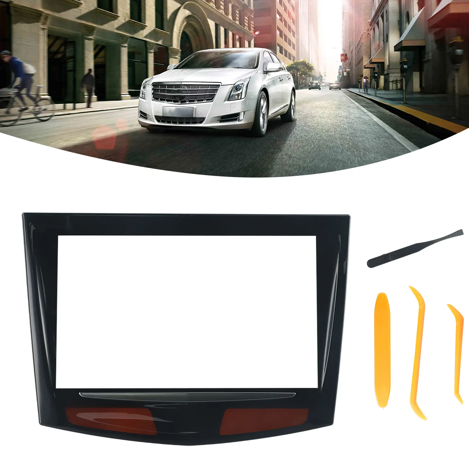 

Parts & Accessories Touch Screen Display Glass Transparent 2013-2016 2015-2017 22935061 For Cadillac CTS CTS-V