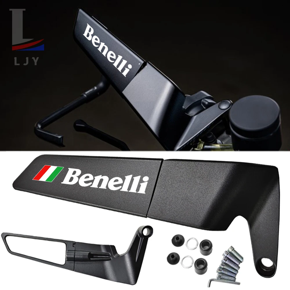 Мотоциклетные зеркала Stealth Winglets, наборы зеркал, вращающиеся регулируемые для мотоцикла 400 TRK502 BN302 TNT125 300 BJ60