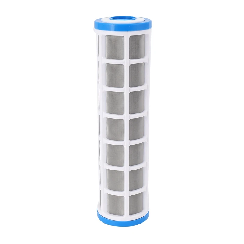 

6Pcs 10 Inch Stainless Steel Wire Mesh Filter Cartridge Water Purifier Pre Filter For Scale Prevention