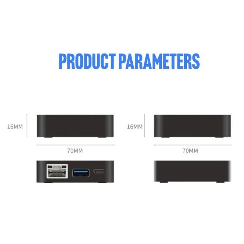 NAS Enclosure Airdisk Q2 Mobile Network Hard Disk USB3.0 2.5" Home Smart Network Cloud Storage only Support External HDD MAX Capacity 4TB