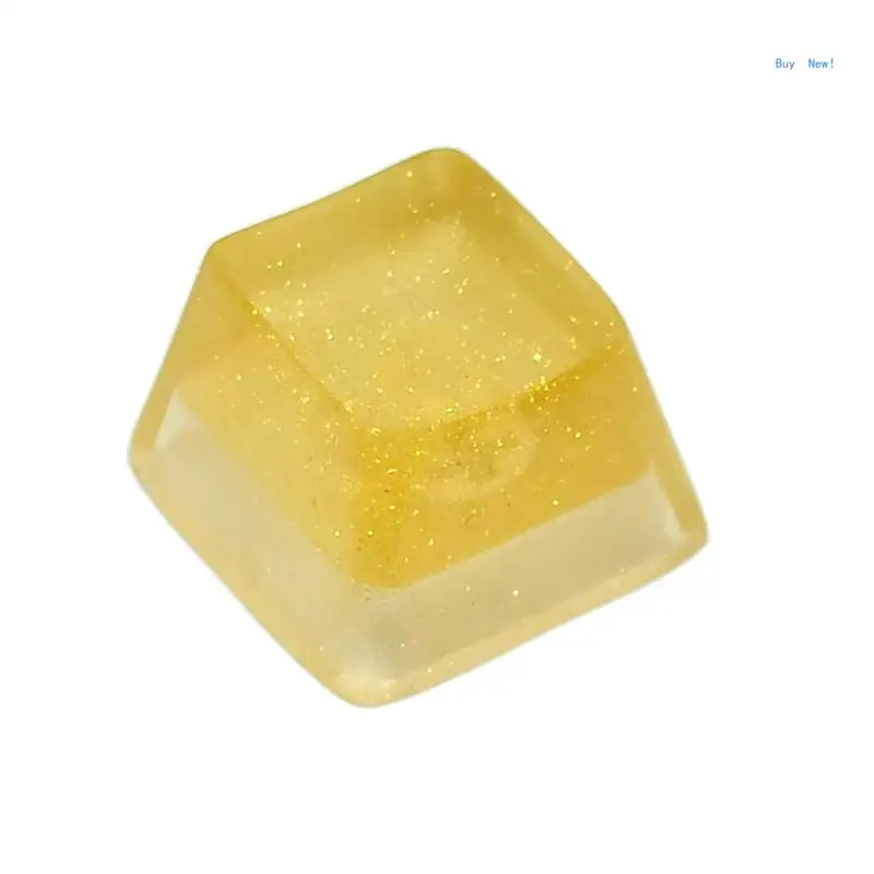 

OEM Resin Keycaps for RGB Gaming Keyboard Keycap Double Layer Golden