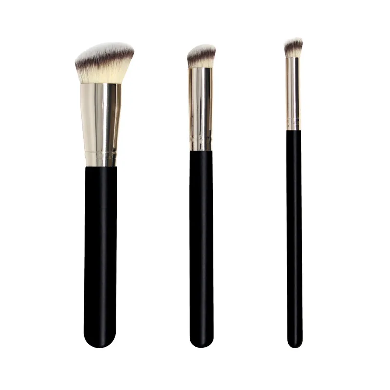 Makeup Brush 170/270 Face Cosmetic Brush Foundation Powder Makeup Brush Flat Top Concealer Powder Female Make Up Brushes Black Beauty Tool