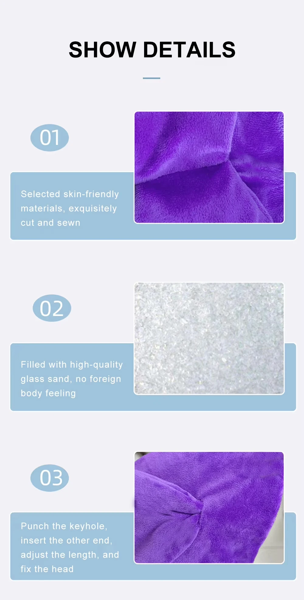 Weighted Eye Mask Sleeping Mask for Light Blocking Travel Eye Blindfold for Relaxation Gravity Sleep Patchs Eyeshade Sleepmask