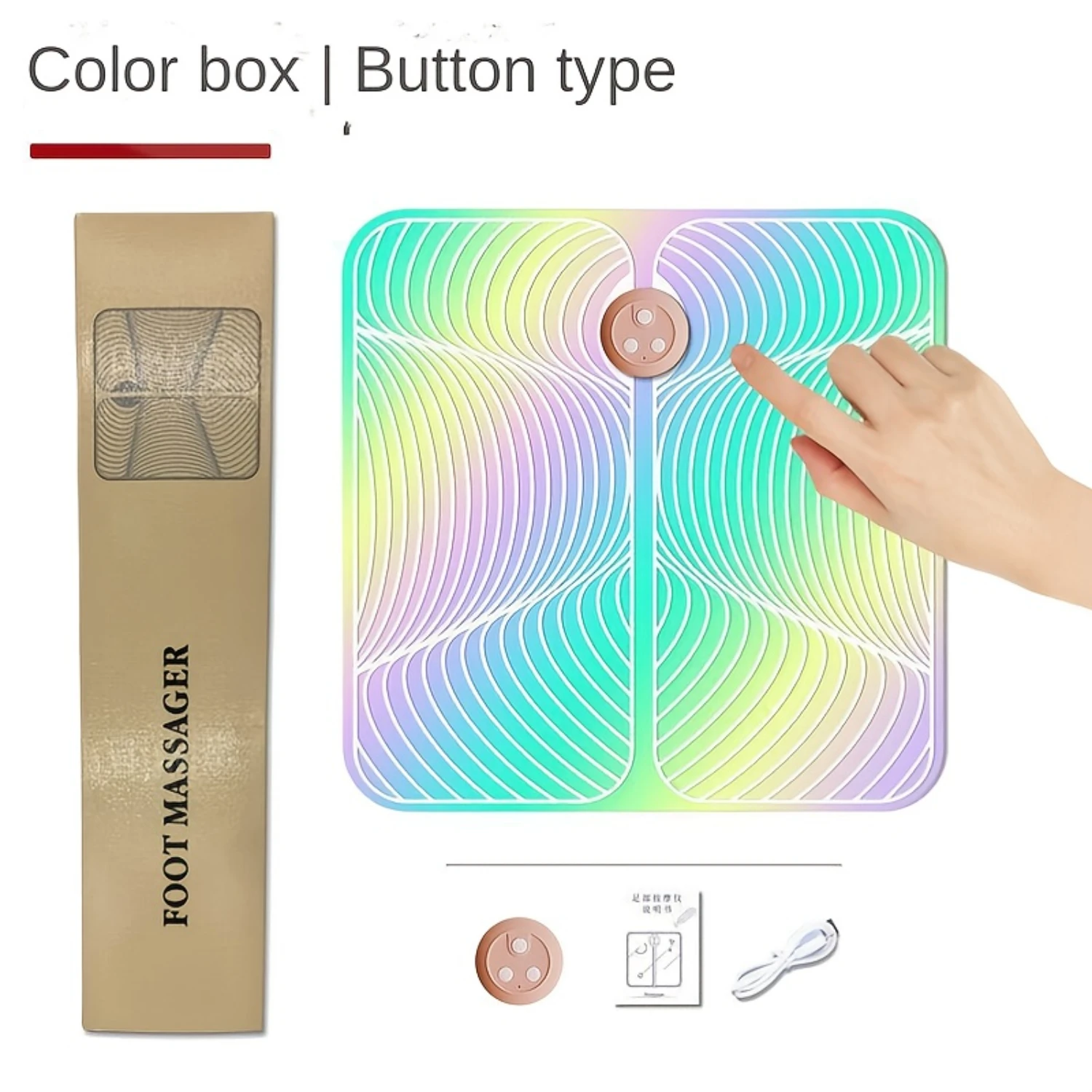 Pad Button Card Box
