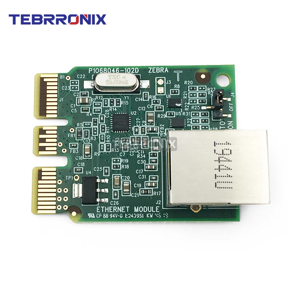 Zebra ZD410 Printer Ethernet Upgrade Module Kit - P1080383-442 (Used, Tested, 90-Day Warranty)