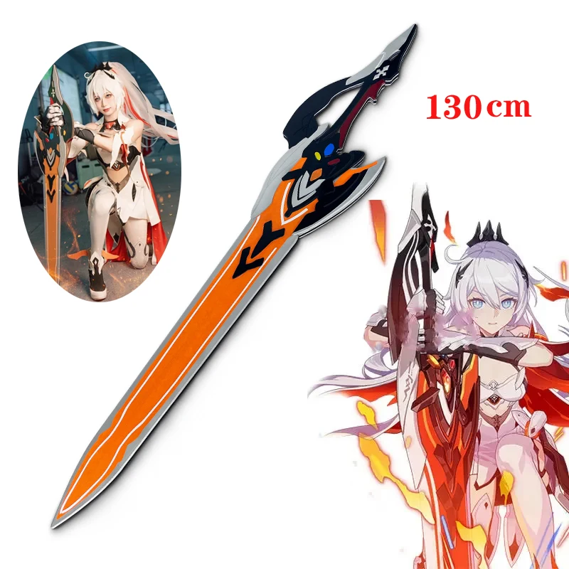 

Herrscher of Flamescion Косплей Honkai Star Rail Prop Костюм Оружие Меч