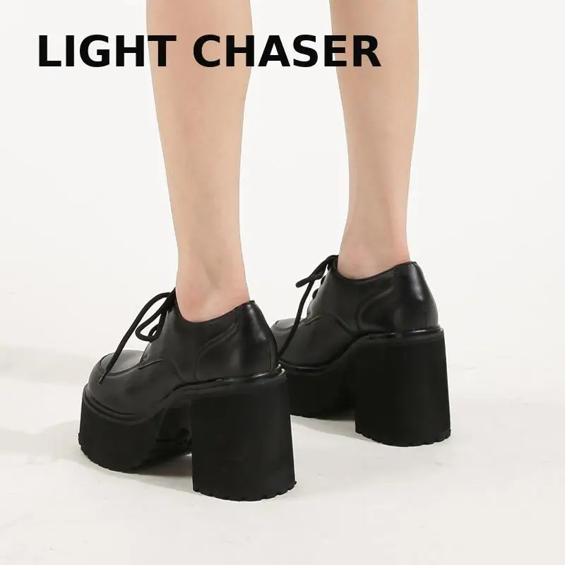 Brand Design 2023 Big Sizes 43 Platform High Heels Cosplay Fashionable Autumn Winter Wedges Shoes Ankle Boots Women Booties Pu