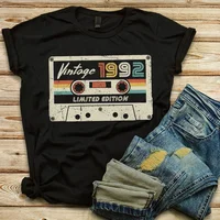 Vintage 1984 40th Retro Cassette T-Shirt Made In 1994 30th Birthday 40 Years Old Gift Idea Classic Graphic Cotton Tees 2