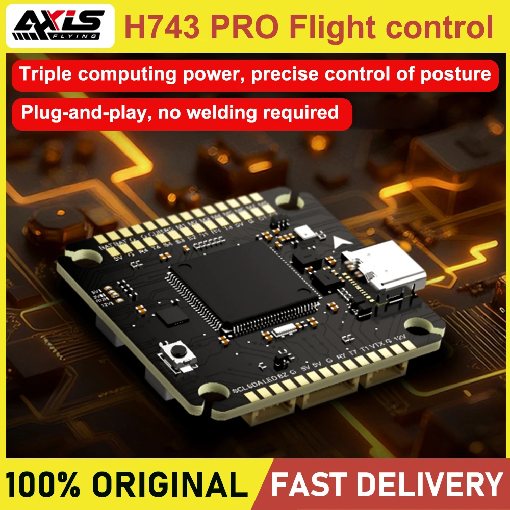 AXISFLYING H743 PRO Flight Controller STM32H743