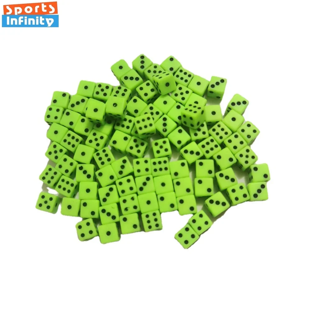 1000pcs/set 8mm Mini Dice Colorful Square Corner Dice Dnd Set Small Number Kit for Board Game Entertainment game dice dice set acrylic dice