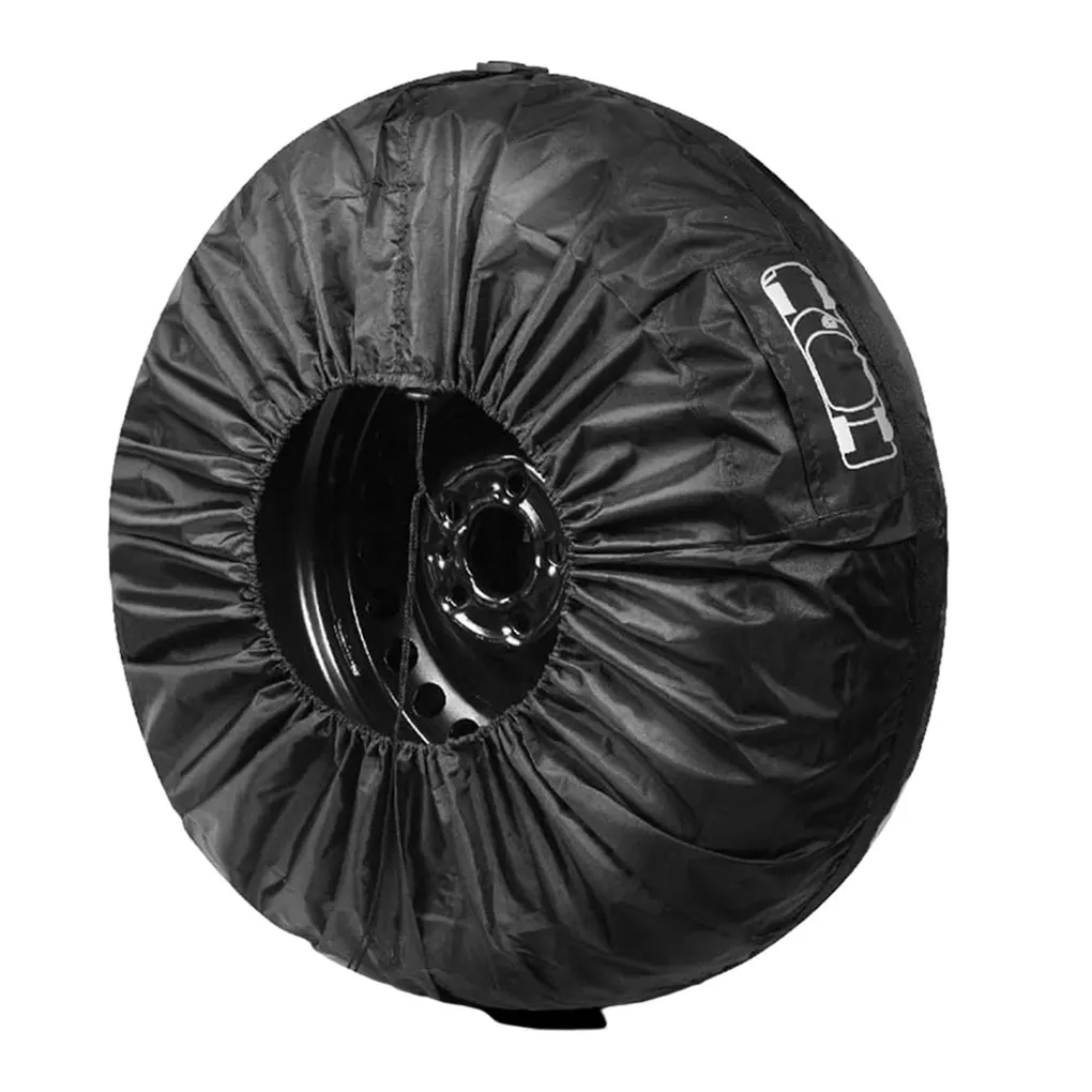 Car Spare Tire Cover Case Polyester Auto Wheel Tires Storage Bags Vehicle Tyre Waterproof Dust-proof Protector Styling