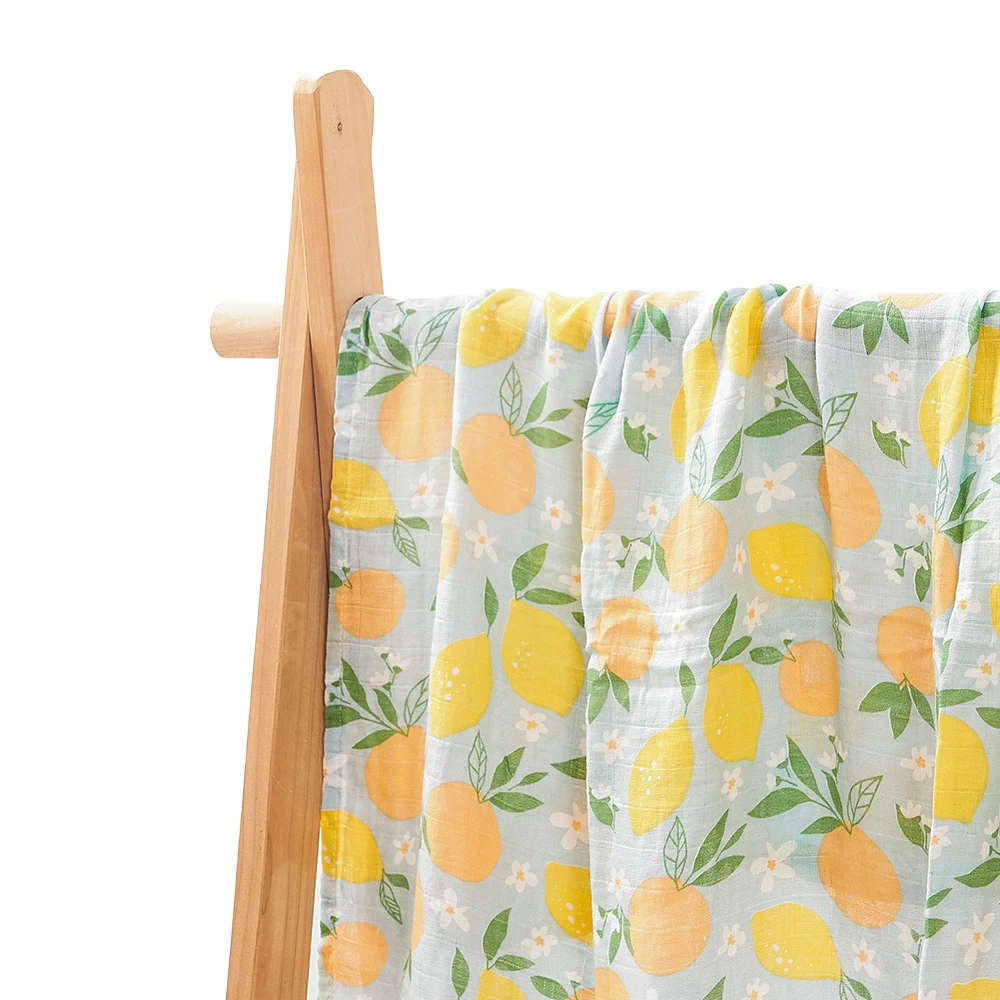 Kangobaby #My Soft Life# New Design Bamboo Cotton Muslin Swaddle Baby Blanket Nursing Cover Super Comfortable Newborn Wrap 6