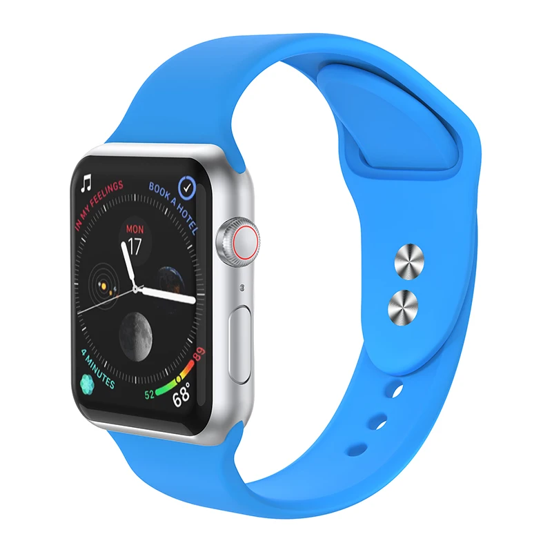 Premium Silicone Watch Strap - Adjustable Sport Wristband