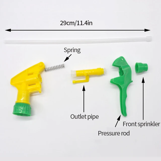 Öntöző Permetező Palack Fúvóka Egyszerű Kézi Kiváltó Víz Can Virág Cserepes Fertőtlenítő Ablak Otthoni Tisztító Szerszám - Image 6