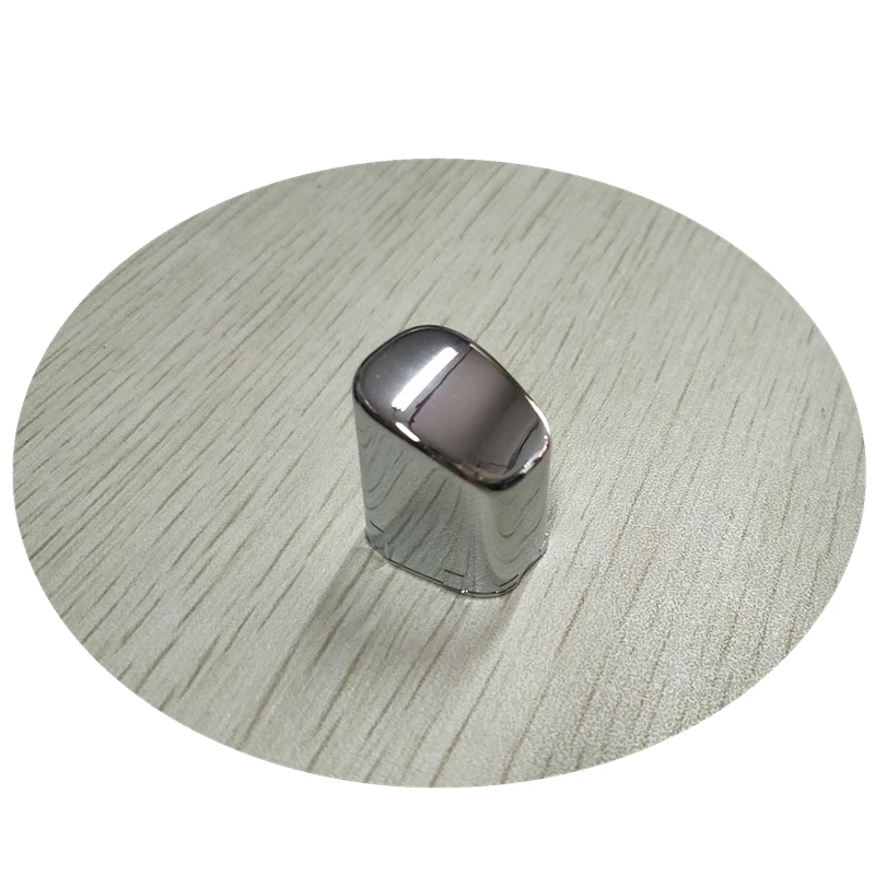 Handbrake Switch Cover Handbrake Button Cover Handbrake Lever Button 1 Chrome Hand Brake Press Button Cover Trim For VW Polo 5 6R 6C GTI Sedan Vento MK5 2011-Skoda Fabia mk3 Rapid 6R0711333C