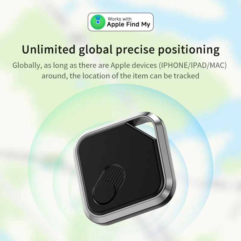 Xiaomi Mini GPS Tracker Locator Anti-lost Bluetooth Tag Works With Apple Find My For Elderly Children Key Wallet Pets Finder gps tracker bluetooth tracker gps locator bluetooth gps tracker key finder anti lost tracker wallet tracker bluetooth finder