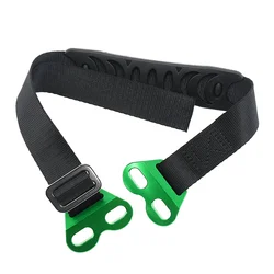 CNC Motorcycle Rescue Traction Strap Pull Sling Belt for Road and Off - Road Use (Front Green)