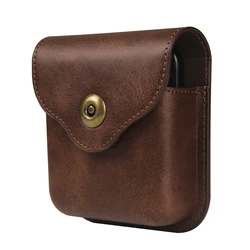 Premium leren heuptas met riemclip - Compacte holsterpouch