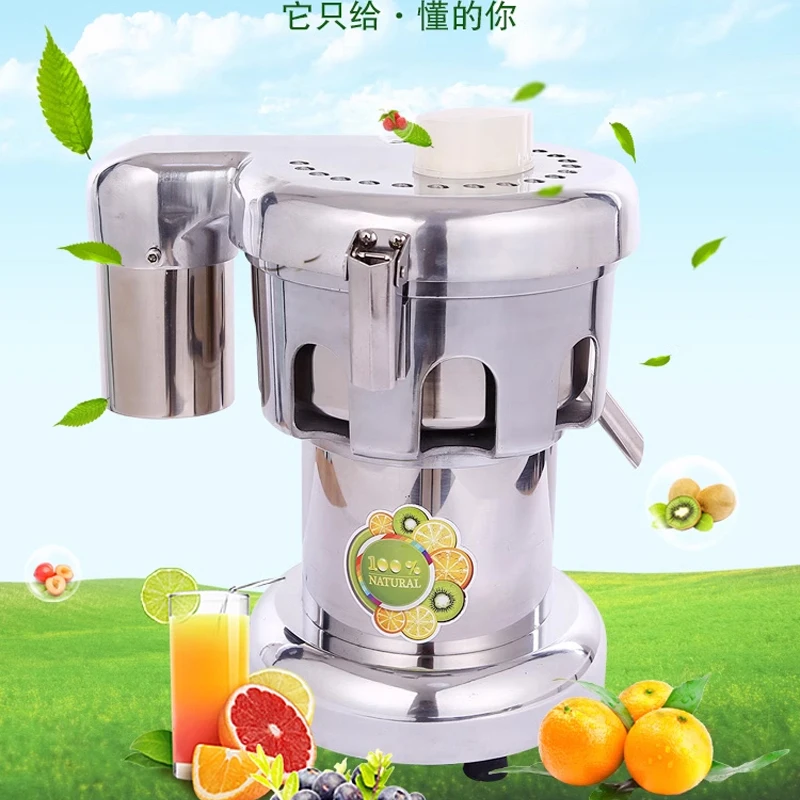 

Commercial Juicer Stainless Steel Juice Machine Juice Extractor 220V / 110V about 80kg/hr Juicing Machine