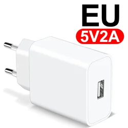 Universal 5V 2A USB Fast Charging Travel Wall Charger - EU Plug - 5V 2A (1PCS)