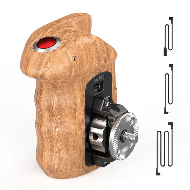 SmallRig Rosette Side Handle with Record Start/Stop Remote SmallRig Rosette Side Handle with Record Start/Stop Remote