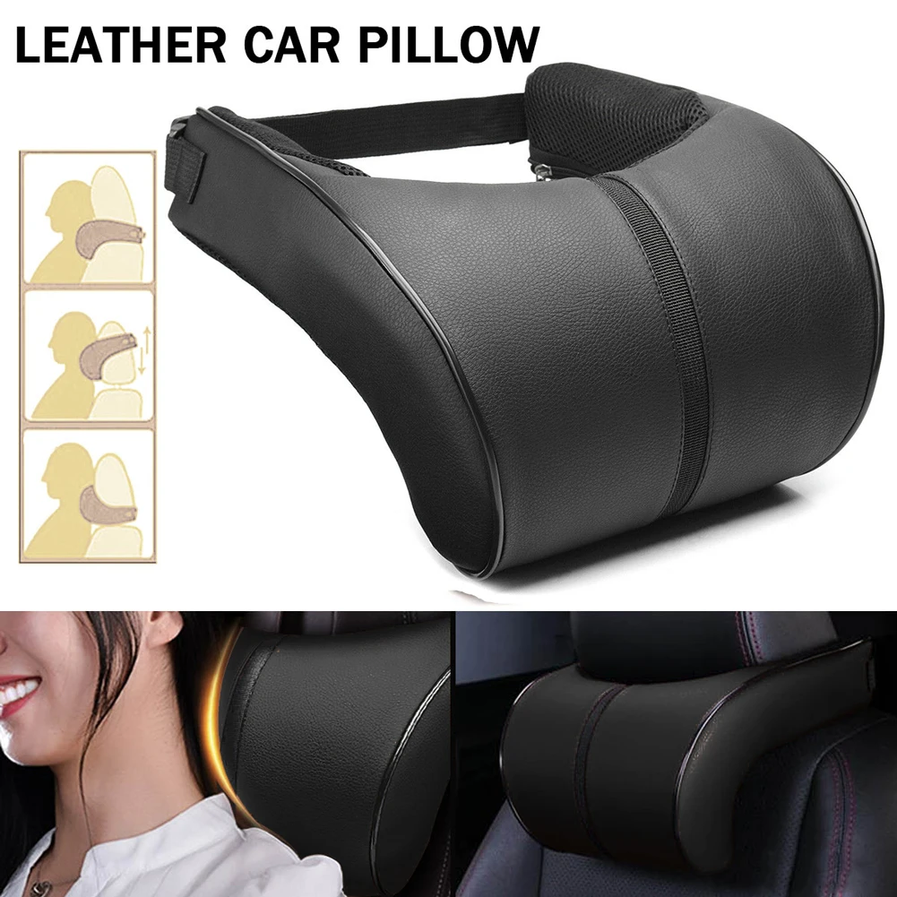 

Car Headrest Neck Pillow Auto Car Neck Cushion Memory Foam Breathable Head Support Neck Rest Protector Automobiles Interior
