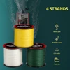 Warknife 500M Brand Line Japan Multifilament 100% PE Braided Fishing Line 6LB to 100LB 13 Colors carp fishing 3