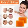 Kojic Acid Glow Soap Facial Deep Cleaning Even Skin Tone Skin Lightening Soap Oil Control Moisturizing women Skin Care 65g x2 3