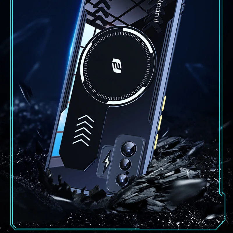 For Xiaomi Poco F4 GT Cooling Case Graphene Aluminum Alloy