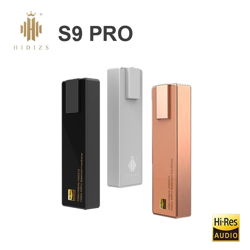 

Hidizs S9 PRO сбалансированный и односторонний мини HiFi DAC & AMP, портативный усилитель декодирования звука для iPhone iPod Android ПК