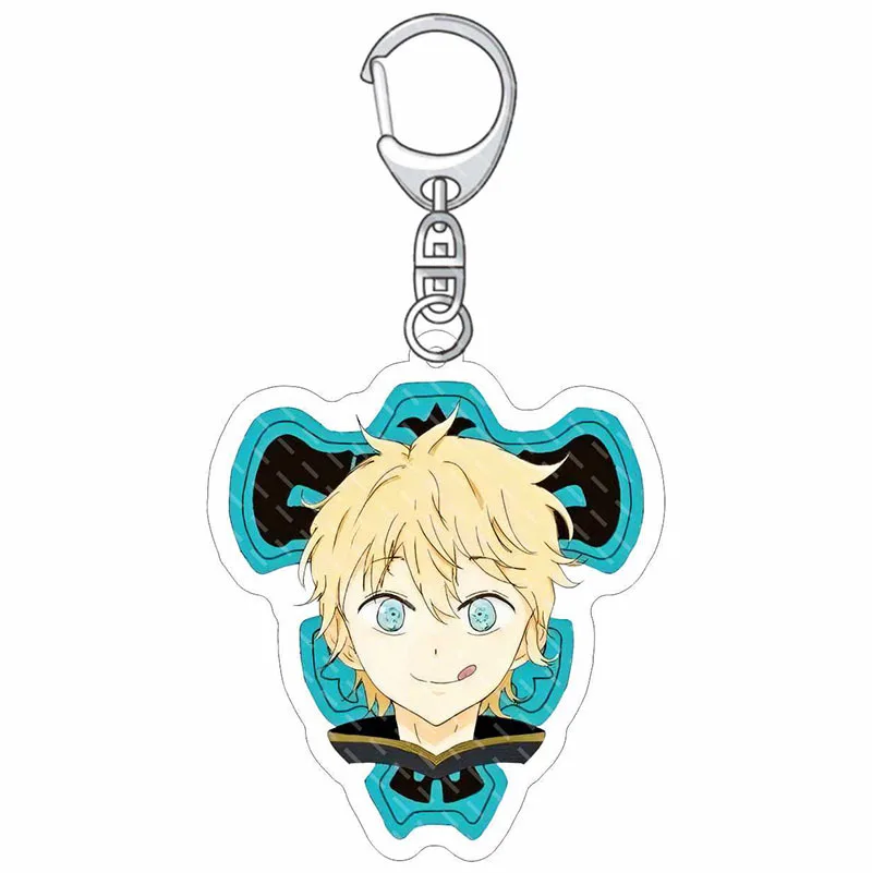 ブラッククローバー　キャラポップストア　アクリルキーホルダー　アスタ　ユノ　レア ブラッククローバーアニメアクリルキーホルダー、アスタユノ