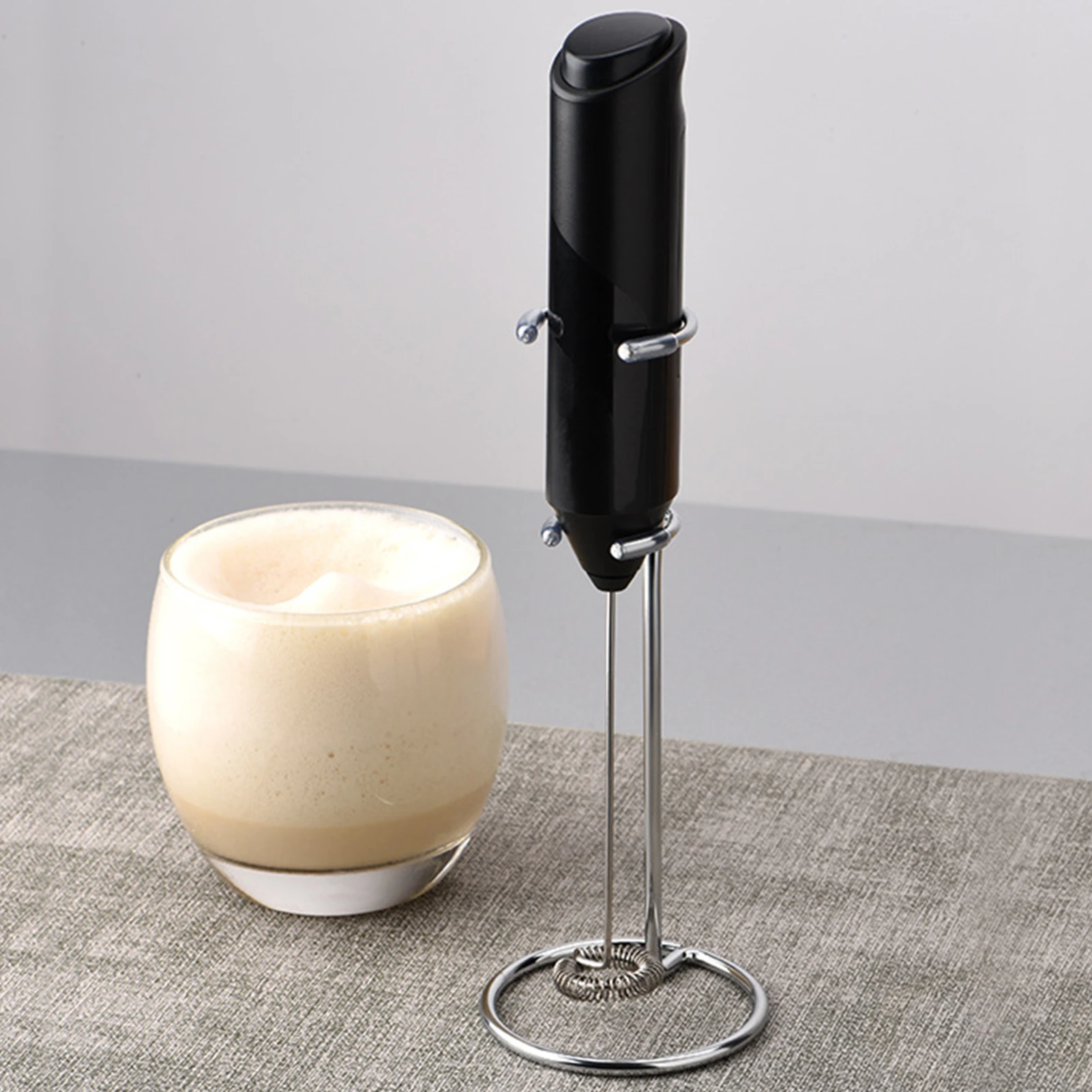 Coffee Frother Drink Mixers For Cocktails Handheld Milk Frother Battery