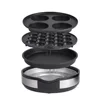 Multi-function Pancake Maker Non-stick Baking Machine with 3 Interchangeable Plates Pancake Maker for Omelette Steak Takoyaki 5