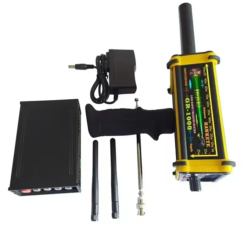 GR-1000 산업용 야외 지하 금 보석 다이아몬드 금속 탐지기