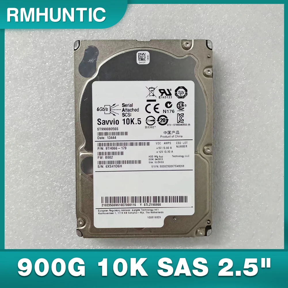 

HDD For ST9900805SS Server Hard Disk 900G 10K SAS 2.5" Hard Drive