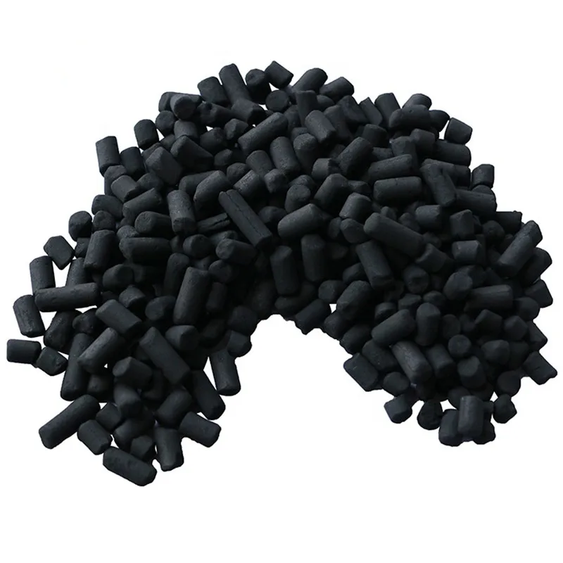 3mm 4mm Columnar Active Charcoal Bulk Coal Pellet Activated Carbon For Air Treatment activated charcoal odor absorber