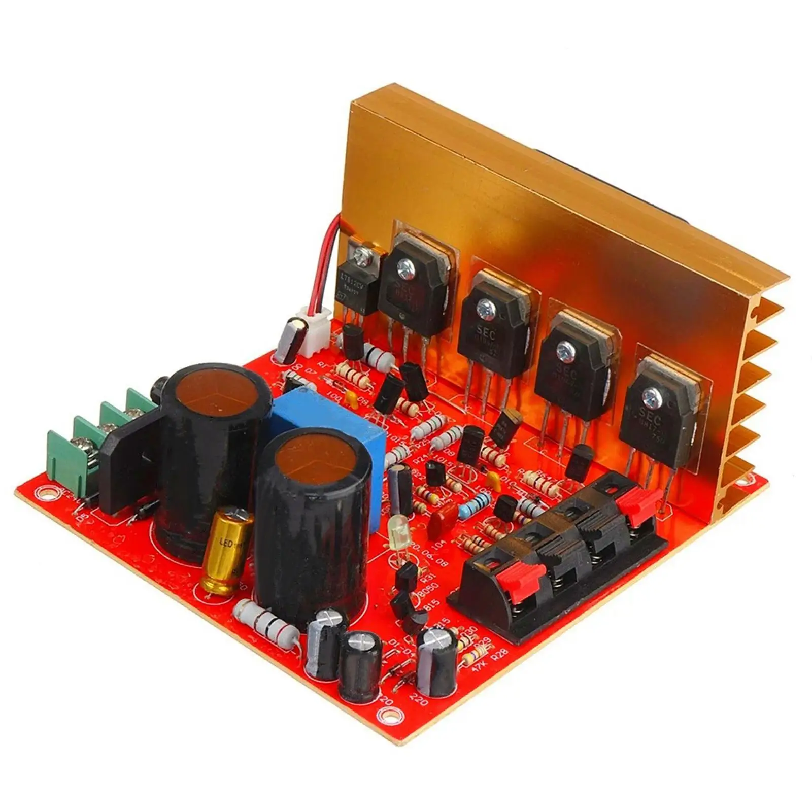 스테레오 앰프 보드 모듈 DX-188 듀얼 AC18-26V 액세서리, 방열 선풍기, 예비 부품, DIY 조립 보드, 180W