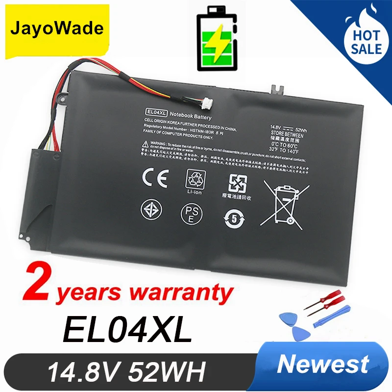 

Аккумулятор EL04XL для ноутбука ENVY 4-1126TU 4-1102xx 4-1007TX 4-1130U 4-1218TU HSTNN-UB3R 681949-001 681879-171 EL04XL