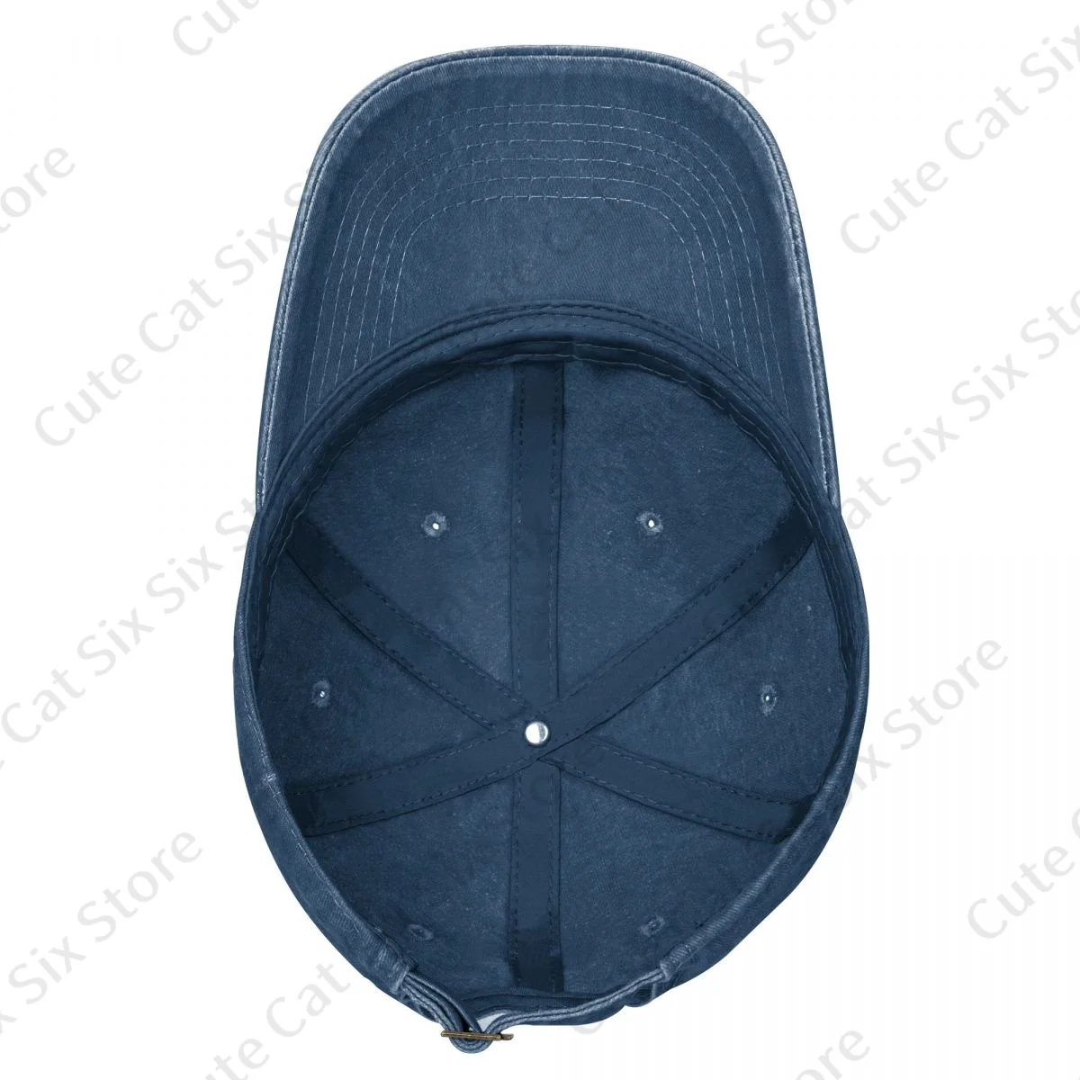 Cat Men's Casual Hat - Navy