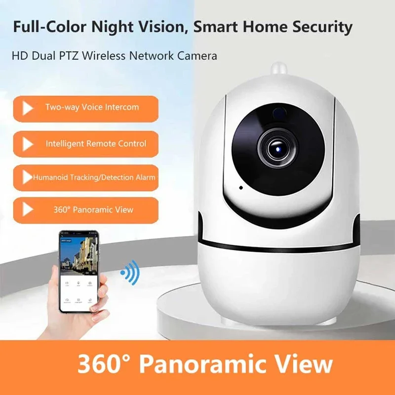 NEW Mini 1080P Wifi IP Camera Smart Home Auto Tracking Full Night Vision Network for Wireless CCTV Video Baby Security Camera 3