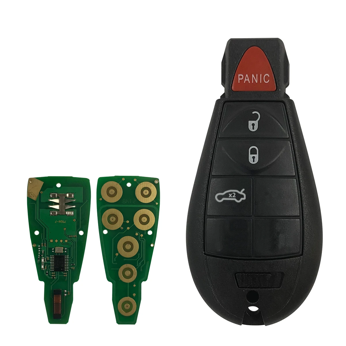 Chiave/Telecomando Per Chrysler Paese Città Jeep Cherokee Dodge 300 Caricatore Magnum 433mhz Pcf7941 Iyz-c01c - Chrysler - S0ae63ccff7204949a62e4046fb2ef499A