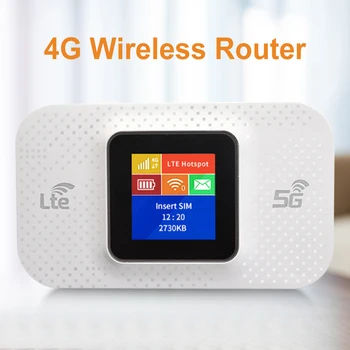 4G LTE Wireless WIFI Router Sim Card Slot Unlock Modem 3650mAh Outdoor Hotspot 150Mbps Mobile WiFi Router Pocket WIFI Hotpot 1