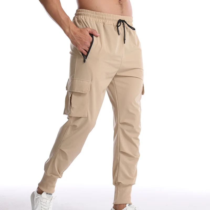 New camouflage Sport Pants Men's Fitness Trousers Summer Thin Loose Quick-Drying Stretchy sweatpants Running Training Pants