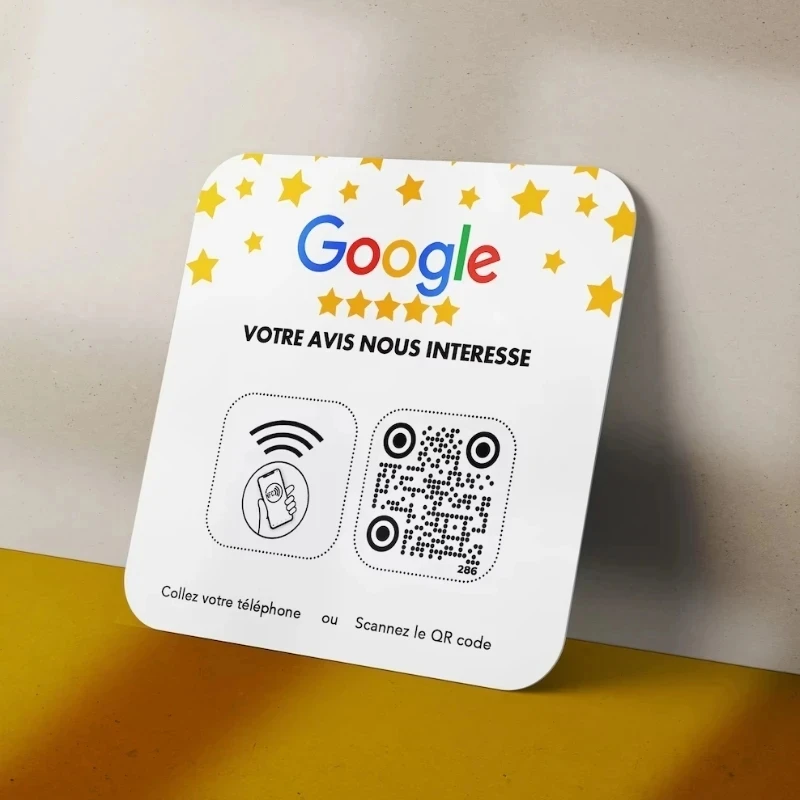 맞춤형 다양한 QR 코드 표지판, 소셜 미디어 아크릴 플레이트, 자체 접착식 NFC 탭 스캔 구글 리뷰 페이스북 카드 비즈니스 장식